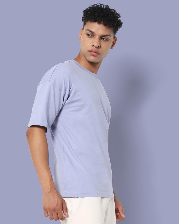 Dropshoulder Tee - Lavender - YK Clothing