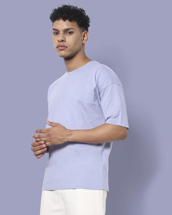 Dropshoulder Tee - Lavender - YK Clothing