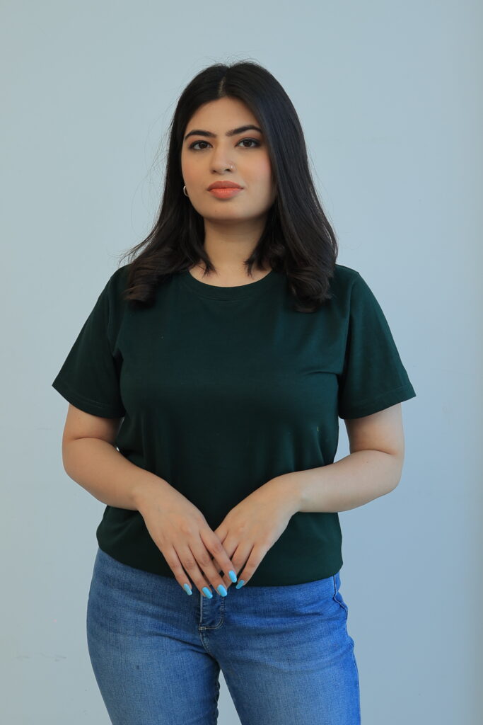 SHORT SLEEVE T SHIRT - Army Green - YK Clothing