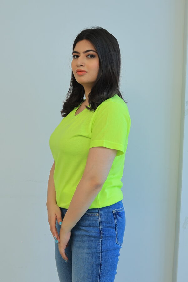 SHORT SLEEVE T SHIRT - Neon Green - YK Clothing