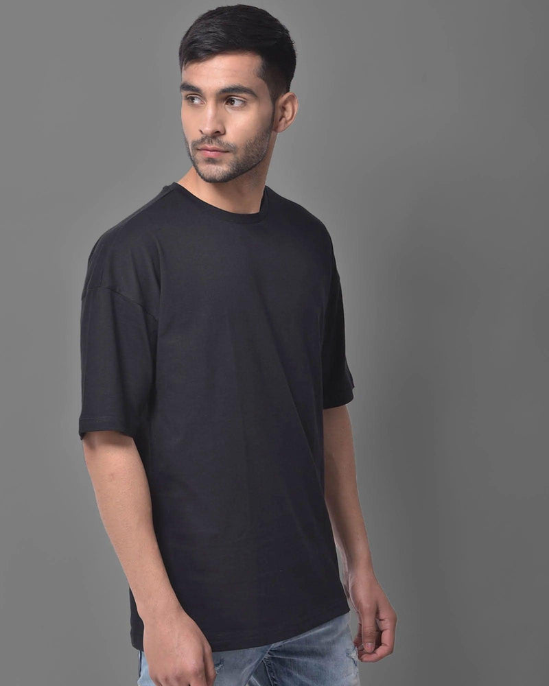 Dropshoulder Tee - Black - YK Clothing