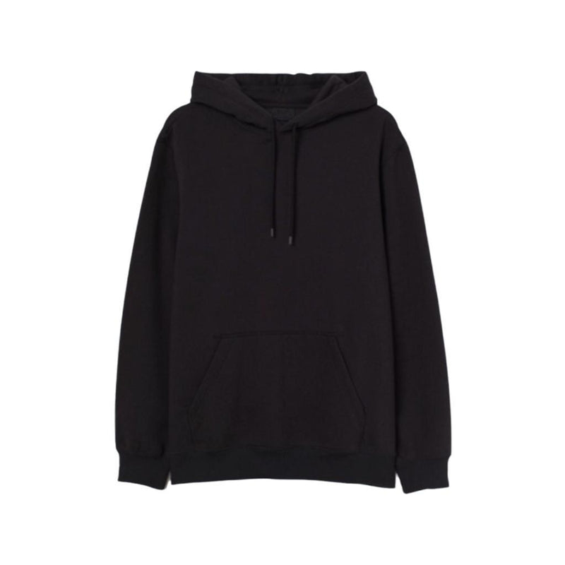 Plain Black Hoodie - YK Clothing