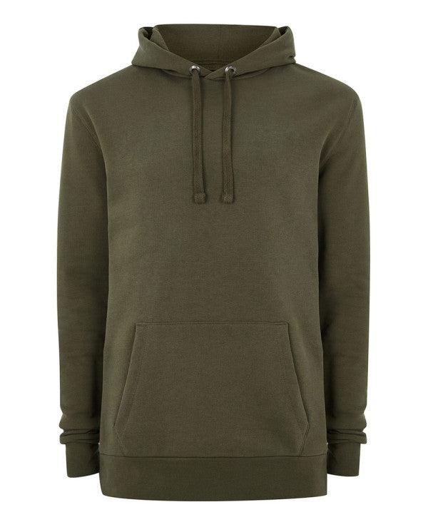 Plain Olive Green Hoodie - YK Clothing