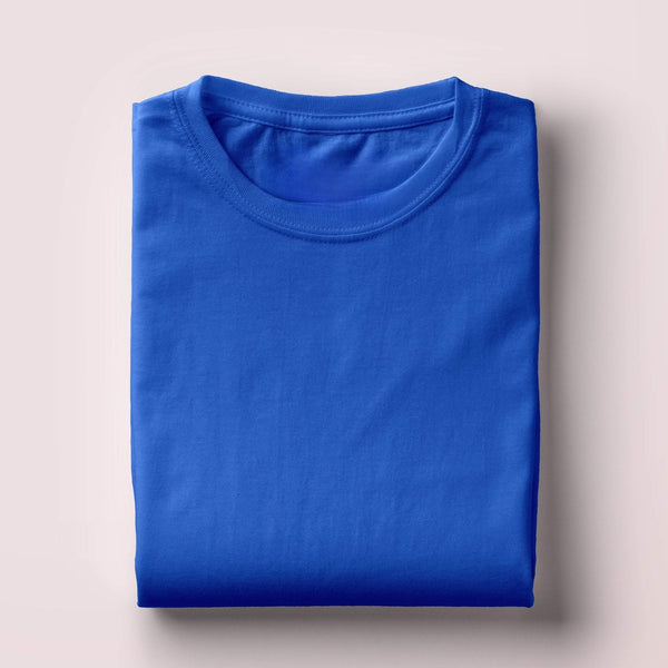 SHORT SLEEVE T SHIRT - Royal Blue - YK Clothing