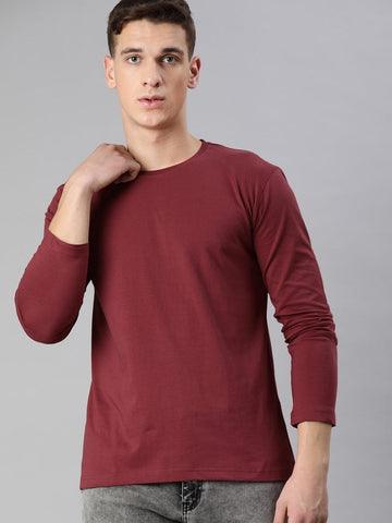 Bundle Of 2 Full Sleeves T Shirt Round Neck - YK Clothing