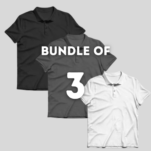 Bundle of 3 POLO TEE - YK