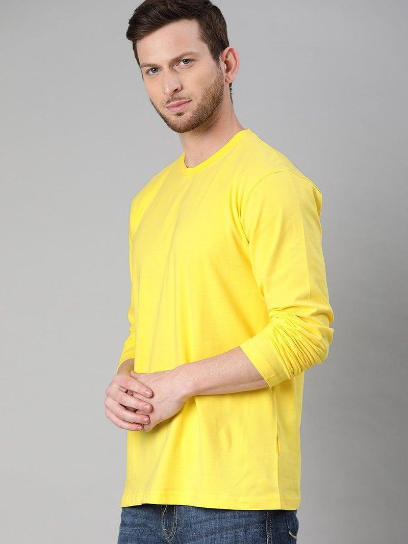 Bundle Of 3 Full Sleeves T Shirt Round Neck - YK Clothing