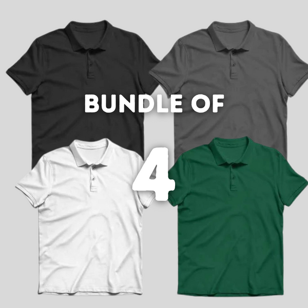 Bundle of 4 POLO TEE - YK