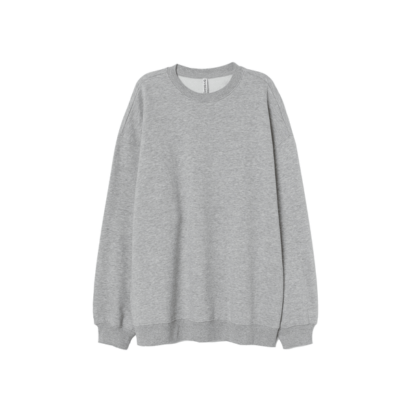 Basic Heather Gray Sweatshirt - YK Clothing