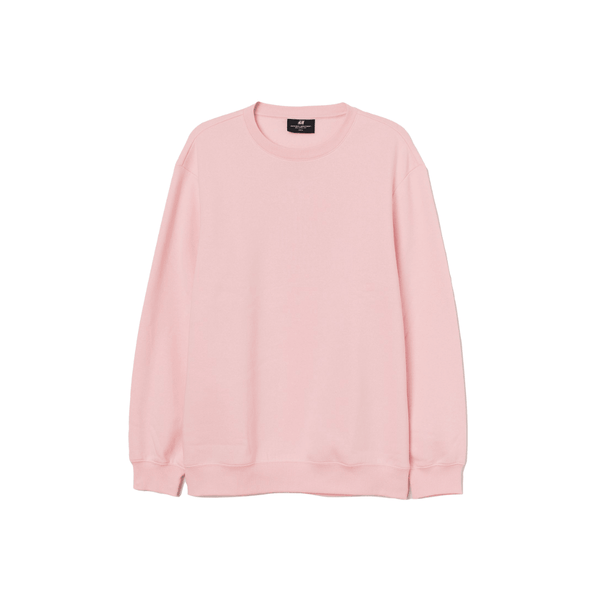 Basic Pink Sweatshirt - YK Clothing