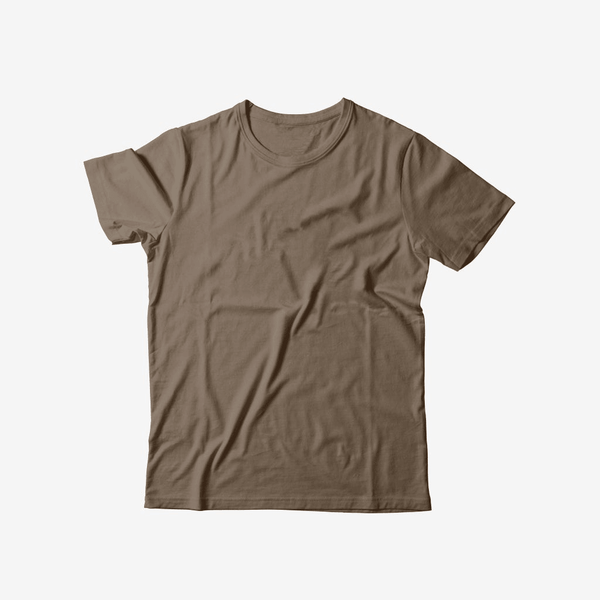 SHORT SLEEVE T SHIRT - OEF- Beige - YK